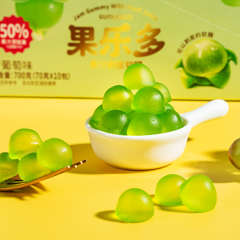 果乐多果汁剥皮软糖