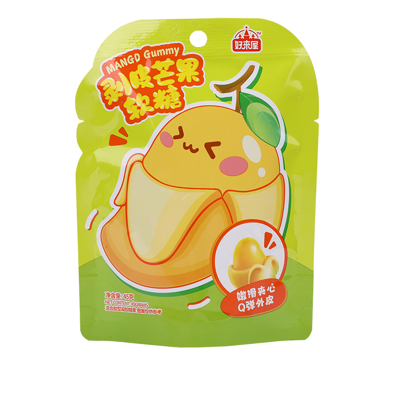 去皮香蕉芒果软糖